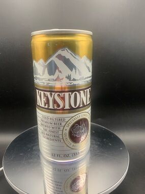 Vintage Beer Can Keystone Specially Lined Can Empty Aluminum Can